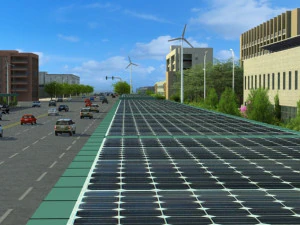 कार चार्जिंग स्टेशन 3D मॉडल