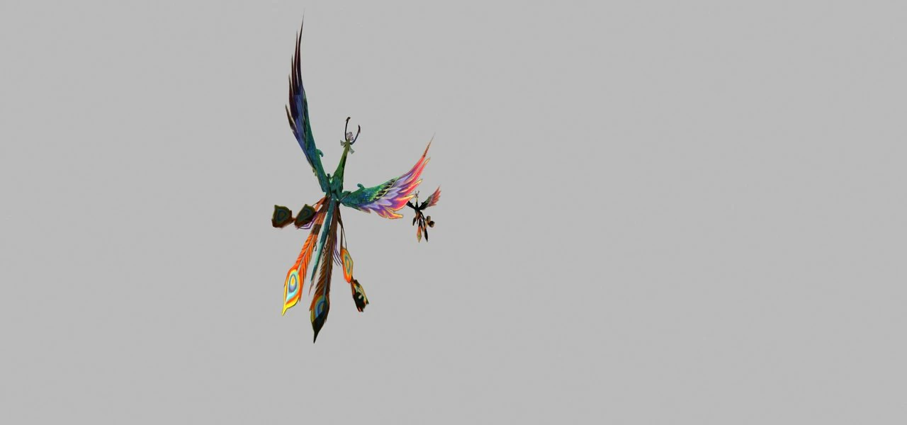 Phoenix 3D Model .c4d .max .obj .3ds .fbx .stl .blend 