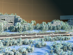 Green city 3D Модель