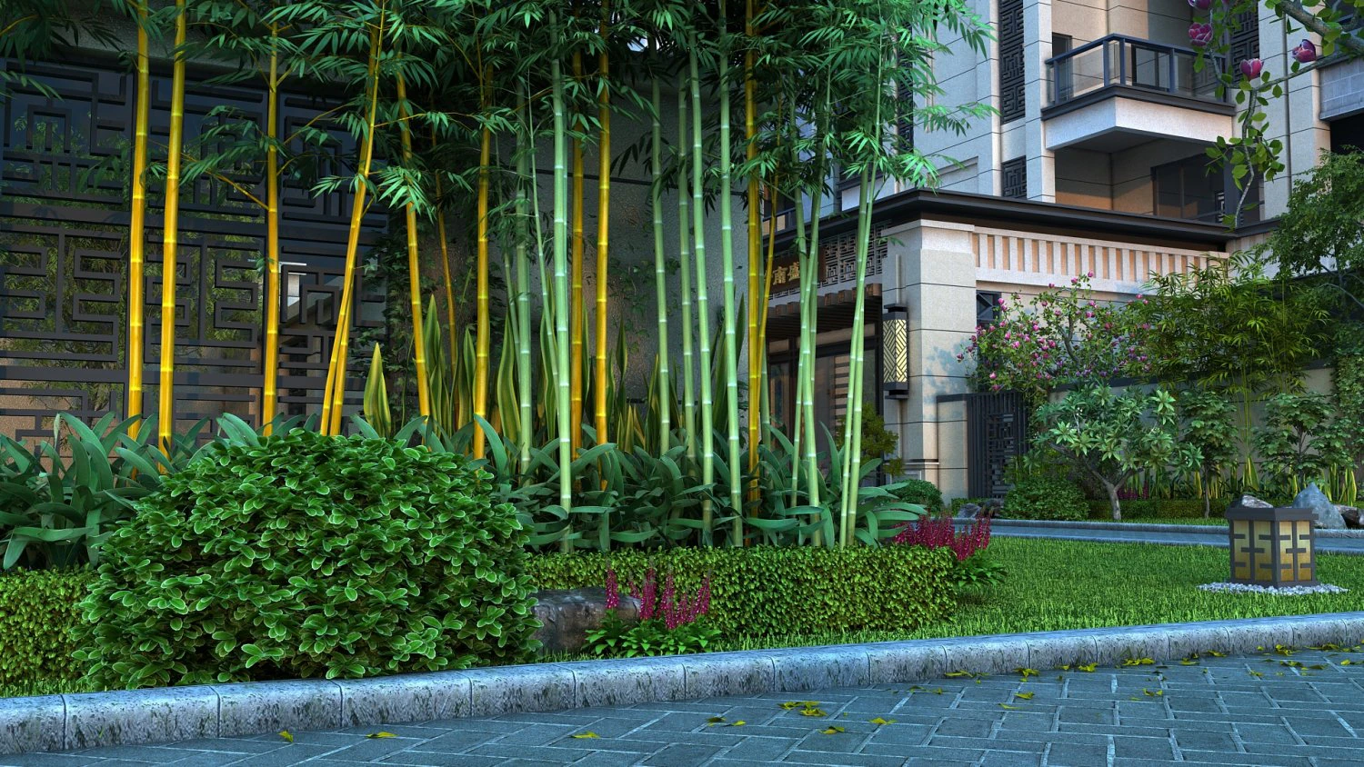City building 3D Model .c4d .max .obj .3ds .fbx .stl .blend 
