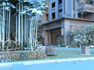 City building 3D Model