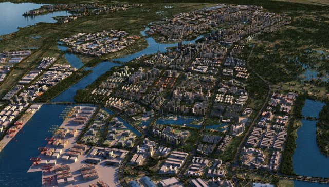 City building Modelo 3D .c4d .max .obj .3ds .fbx .stl .blend 