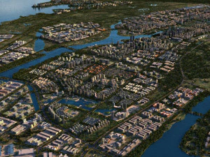 City building 3D Model