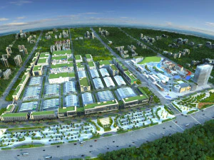 Mercado Agr&iacute;cola Modelo 3D