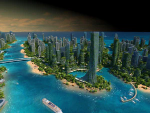 Green city 3D Model
