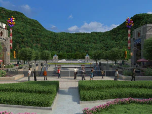 Ancient town 3D Model