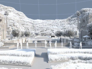 Ancient town 3D Model