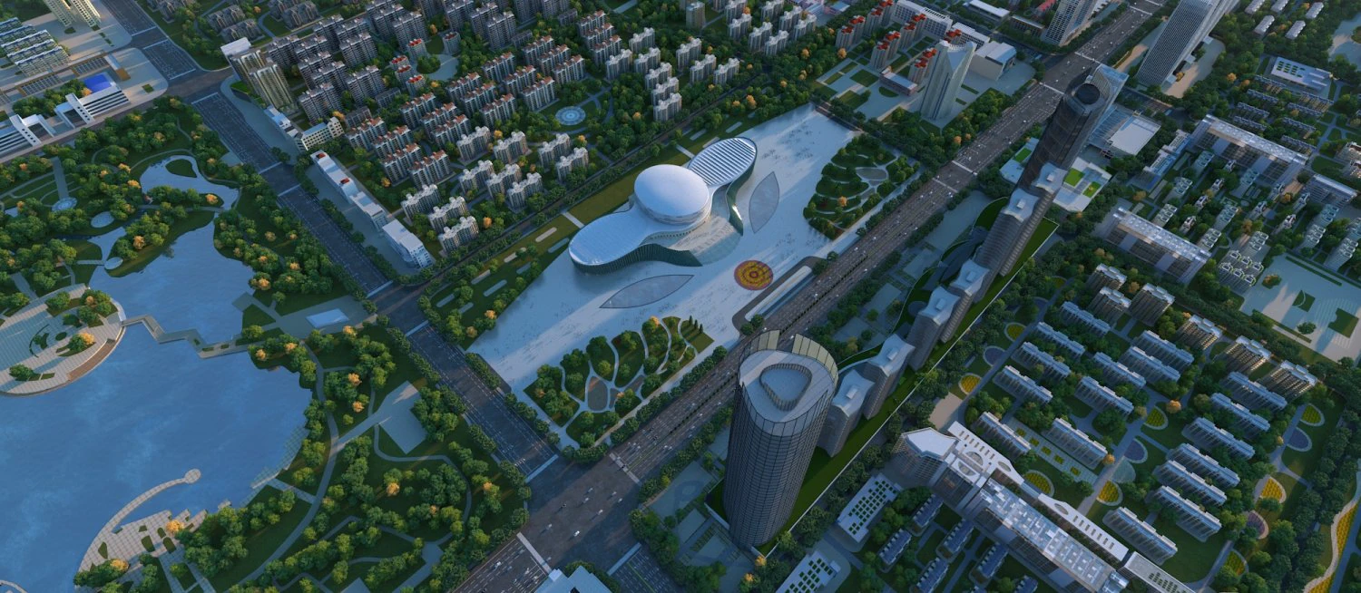 City building 3D Model .c4d .max .obj .3ds .fbx .stl .blend 