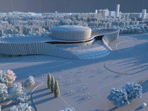 City building 3D 模型
