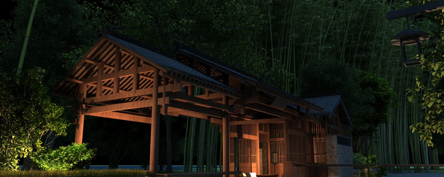 Cabin 3D Model .c4d .max .obj .3ds .fbx .stl .blend 