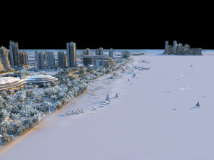 Green city Modelo 3D