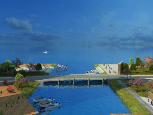 Lakeside 3D Model