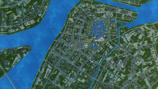 City building Modelo 3D .c4d .max .obj .3ds .fbx .stl .blend 