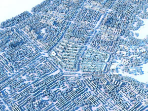 City building 3D Model