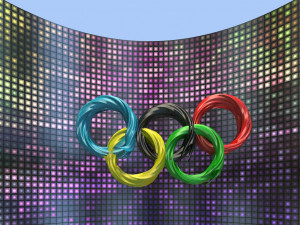 Five Ring Flag Modèle 3D