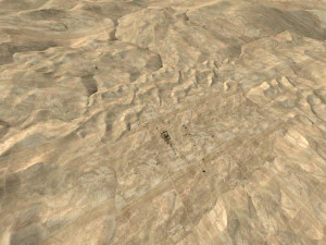 Woestijnstation 3D Model