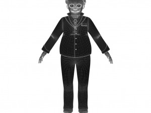 Cartoon employee Modelo 3D