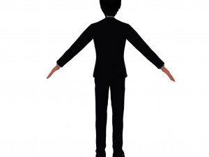 Cartoon employee Modèle 3D