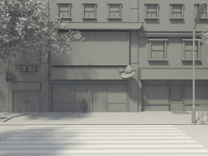 Cartoon city Modelo 3D