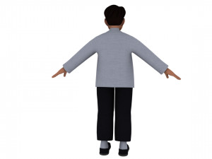 Cartoon man 3Dモデル