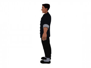 Cartoon man 3D Model