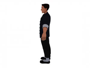 Cartoon man 3D Model