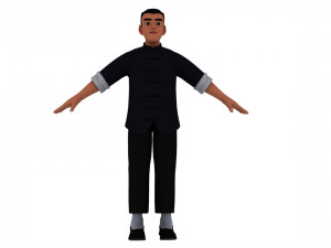 Cartoon man Modelo 3D