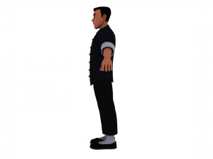 Cartoon man 3D Model