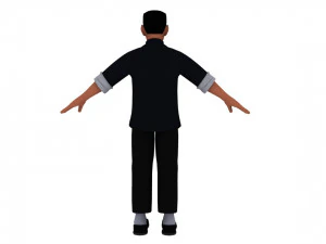 Cartoon man 3D Model