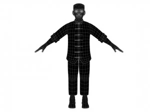 Cartoon man 3D Model