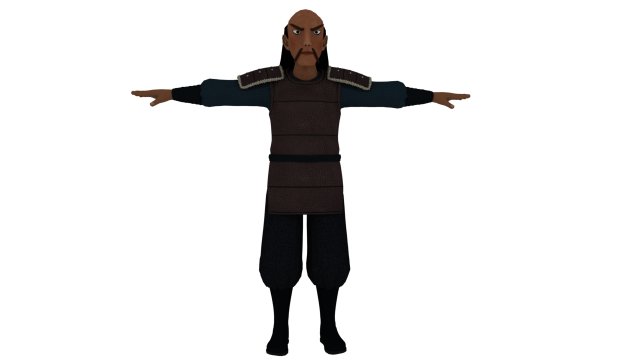 Cartoon man Modelo 3D .c4d .max .obj .3ds .fbx .stl .blend 