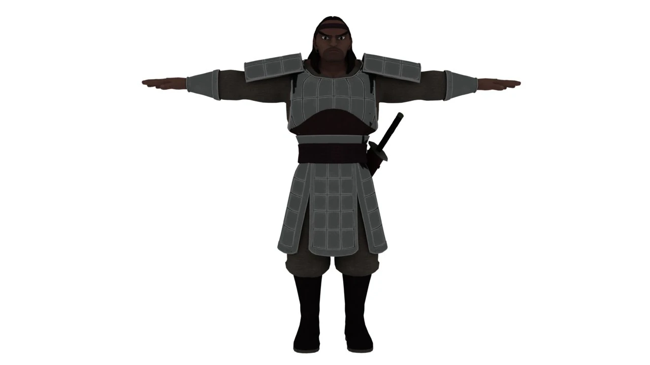 Cartoon man 3D Model .c4d .max .obj .3ds .fbx .stl .blend 
