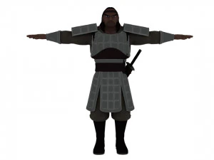 Cartoon-Mann 3D Modell