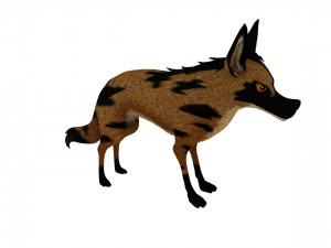 Cartoon wolf Modelo 3D