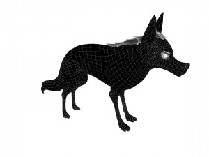 Cartoon wolf Modelo 3D