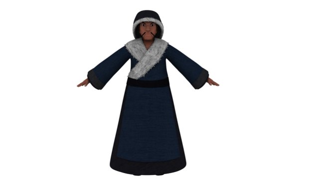 Cartoon man 3D Model .c4d .max .obj .3ds .fbx .stl .blend 