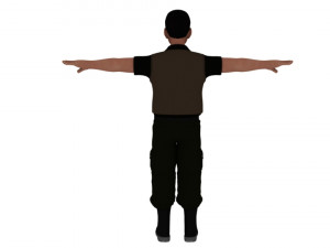 Cartoon man Modelo 3D