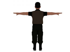 Cartoon man 3D Model