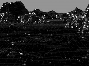 Cartoon desert Modelo 3D