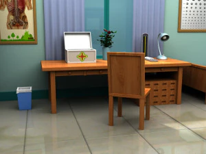 Cartoon infirmary 3D Model