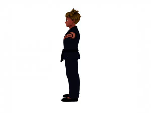 Cartoon man 3D Model