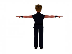 Cartoon man 3D Model
