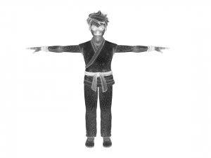 Cartoon man 3D Model