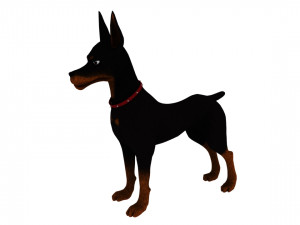 Cartoon dog Modelo 3D