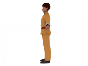 Cartoon man 3D Model