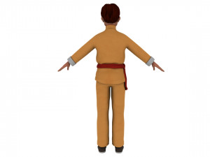 Cartoon man 3D Model