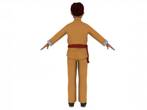 Cartoon man 3D Model