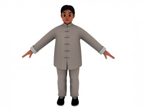Cartoon man 3D Model