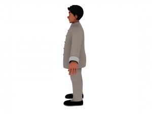 Cartoon man 3D 모델
