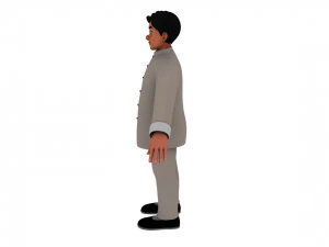 Cartoon man 3D Model